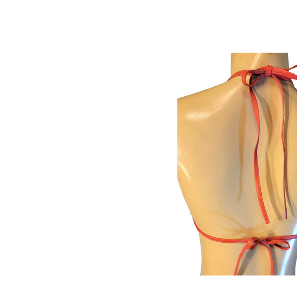 J. Crew Pink Leather Bra Top XSmall - Picture 4 of 8